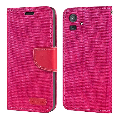 Shantime Schutzhülle für Cubot Note 50, Oxford-Leder, Brieftaschenhülle mit weicher TPU-Rückseite, Magnet-Klapphülle für Cubot Note 50 (6,5 Zoll), Rosa von Shantime