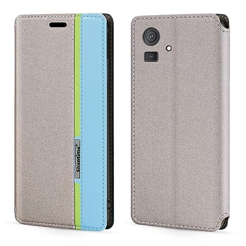 Shantime Schutzhülle für Cubot Note 50, modisch, mehrfarbig, Magnetverschluss, Leder-Klapphülle mit Kartenhalter für Cubot Note 50 (6,5 Zoll) von Shantime