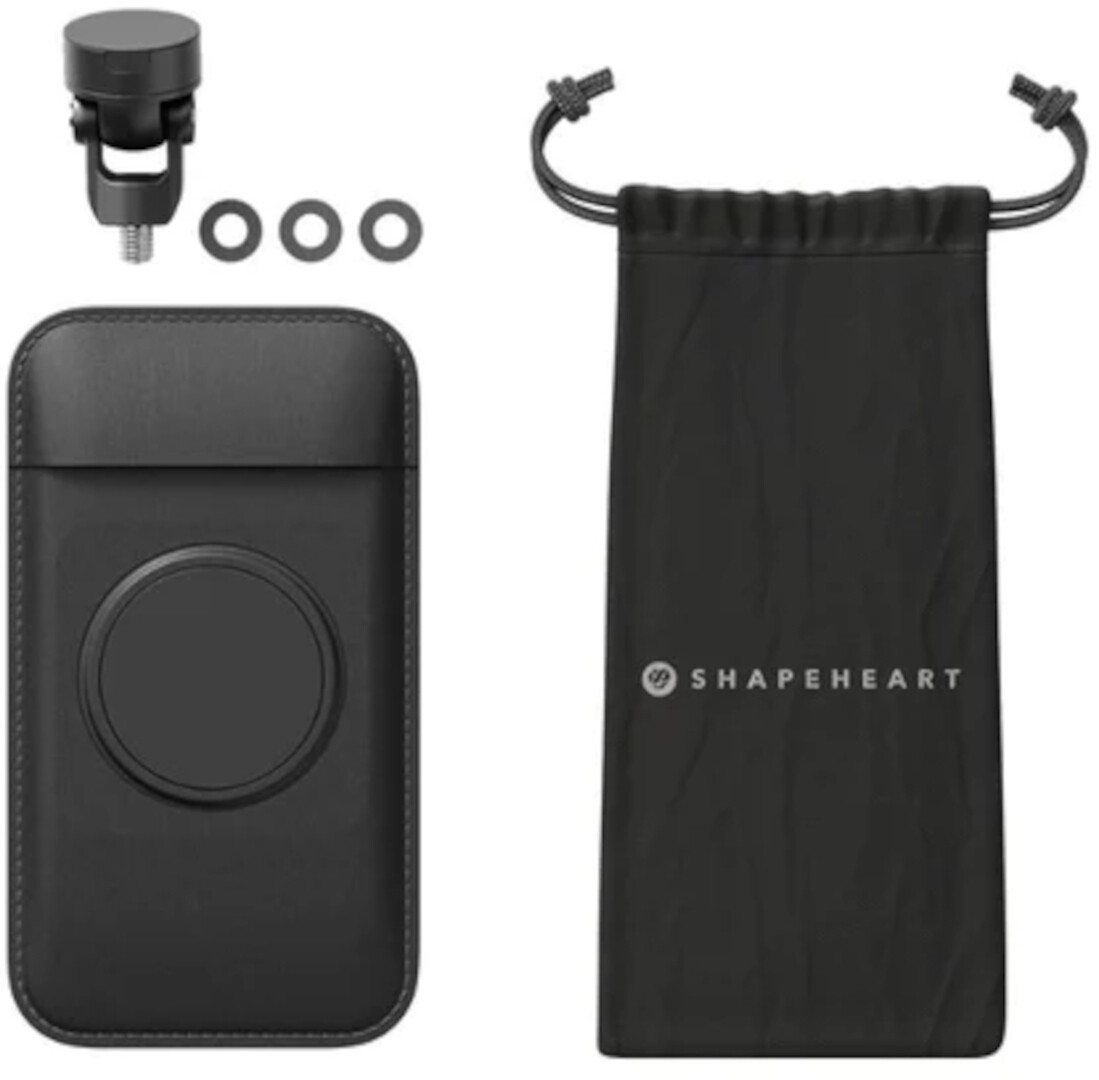 Shapeheart Motorrad Spiegel-Lochstopfen Smartphone Halterung Headset Shapeheart Motorrad Spiegel-Lochstopfen Smartphone Halterung Headset von Shapeheart