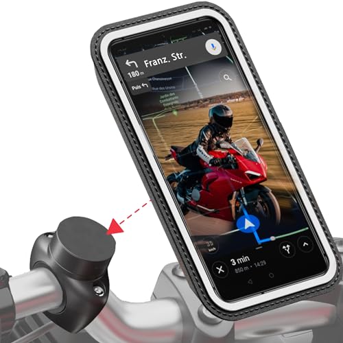 Shapeheart französische Innovation, magnetische Motorrad-Telefonhalterung Pro mit abnehmbarer wetterfester Hülle, absorbiert Vibrationen. Handyhalterung für Motorradlenker. Motorradzubehör Shapeheart französische Innovation, magnetische Motorrad-Telefonhalterung Pro mit abnehmbarer wetterfester Hülle, absorbiert Vibrationen. Handyhalterung für Motorradlenker. Motorradzubehör von Shapeheart