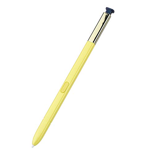 Stift, kapazitiver Touchscreen-Stift Hochempfindliche Kunststoffschale Schreibstift für Samsung Note 9 N960F N960U(Gelb) von Sharainn