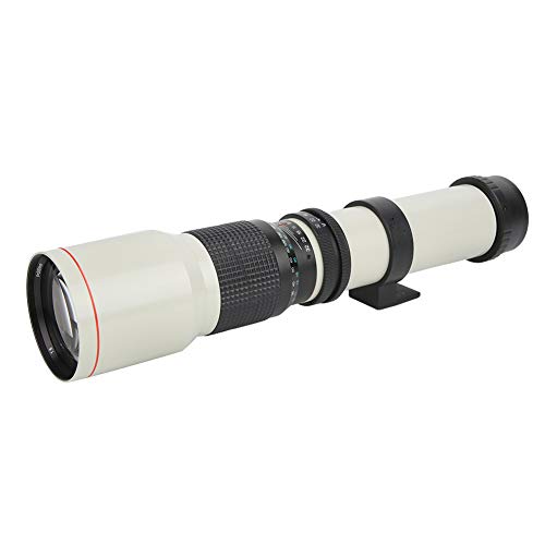 Teleskoplinse, 500 mm F8-F32 Manuelle Fokussierung Teleobjektiv mit Fester Brennweite für M4/3-Kamera und T2-Kamera von Sharainn
