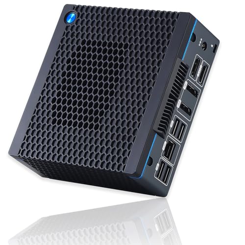 Sharevdi 11th Gen Mini PC, Intel Core i5 1145G7 bis zu 4.40GHz mit Win 11 Pro, 8K Vier Display Mini Desktop PC WiFi5 Bluetooth4.2 16GB DDR4 512GB SSD für Büro/Home/Business von Sharevdi