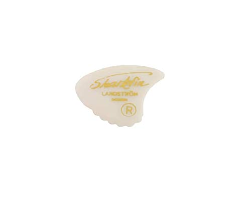 Shark Fin Plektrum/Pick Sweden Goldprint, 0,52 mm, medium, weiß, 12 Stück Shark Fin Plektrum/Pick Sweden Goldprint, 0,52 mm, medium, weiß, 12 Stück von Shark Fin