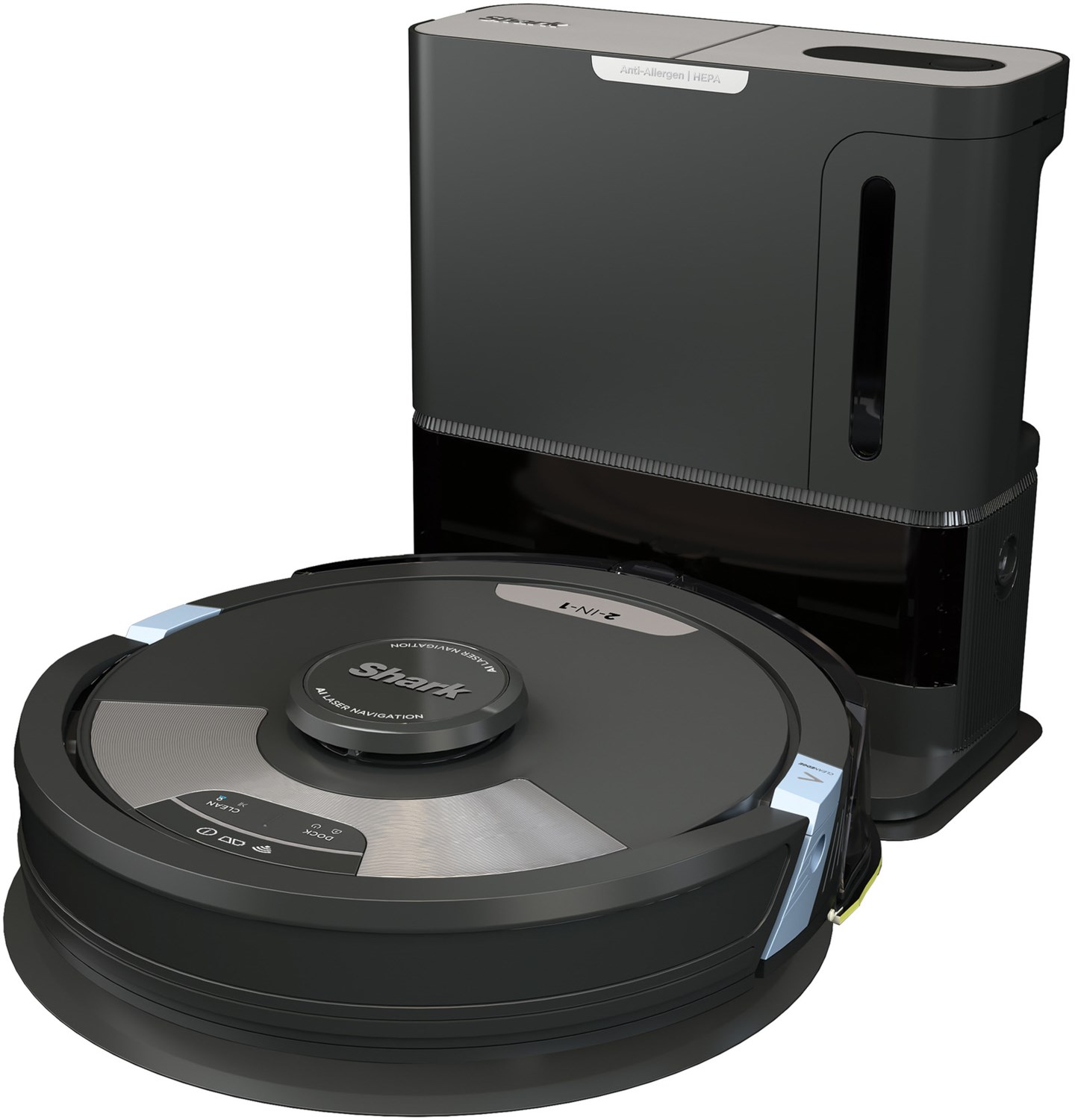 RV2600WSEU Staubwisch-Roboter schwarz/silber/blau RV2600WSEU Staubwisch-Roboter schwarz/silber/blau von Shark
