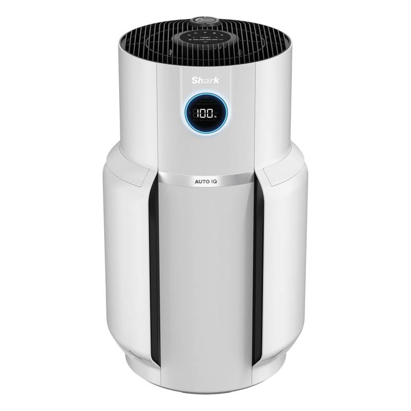 Shark HP300EU wei? | Luftreiniger | 4-stufiges Filtersystem | anpassende Reinigungsleistung | Anti-Outdour-Technologie | LED-Bildschirm von Shark