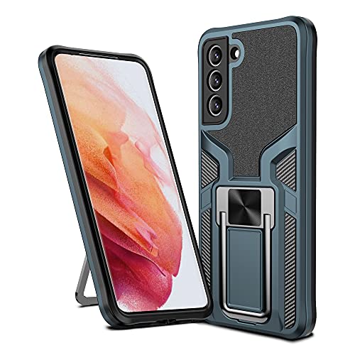 SharkProten Hülle für Samsung Galaxy S21 FE 5G Stoßfeste Flexibel Handy Tasche Bumper Schutzhülle Ringhalter Ständer Robuste Case Cover mit Magnetverschluss, Cyan SharkProten Hülle für Samsung Galaxy S21 FE 5G Stoßfeste Flexibel Handy Tasche Bumper Schutzhülle Ringhalter Ständer Robuste Case Cover mit Magnetverschluss, Cyan von SharkProten