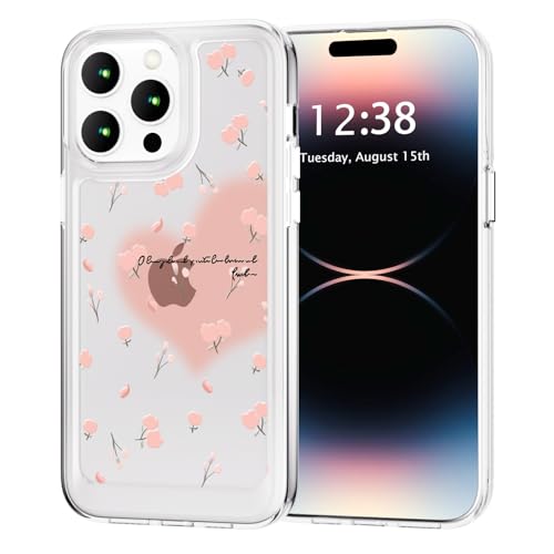 SharkProten Hülle für iPhone 15 Handyhülle Abdeckung TPU PC Slim Stoßfeste Anti-Kratzer Schutzhülle Transparent Floral Blume Muster Design für Mädchen Frauen Case Clear SharkProten Hülle für iPhone 15 Handyhülle Abdeckung TPU PC Slim Stoßfeste Anti-Kratzer Schutzhülle Transparent Floral Blume Muster Design für Mädchen Frauen Case Clear von SharkProten