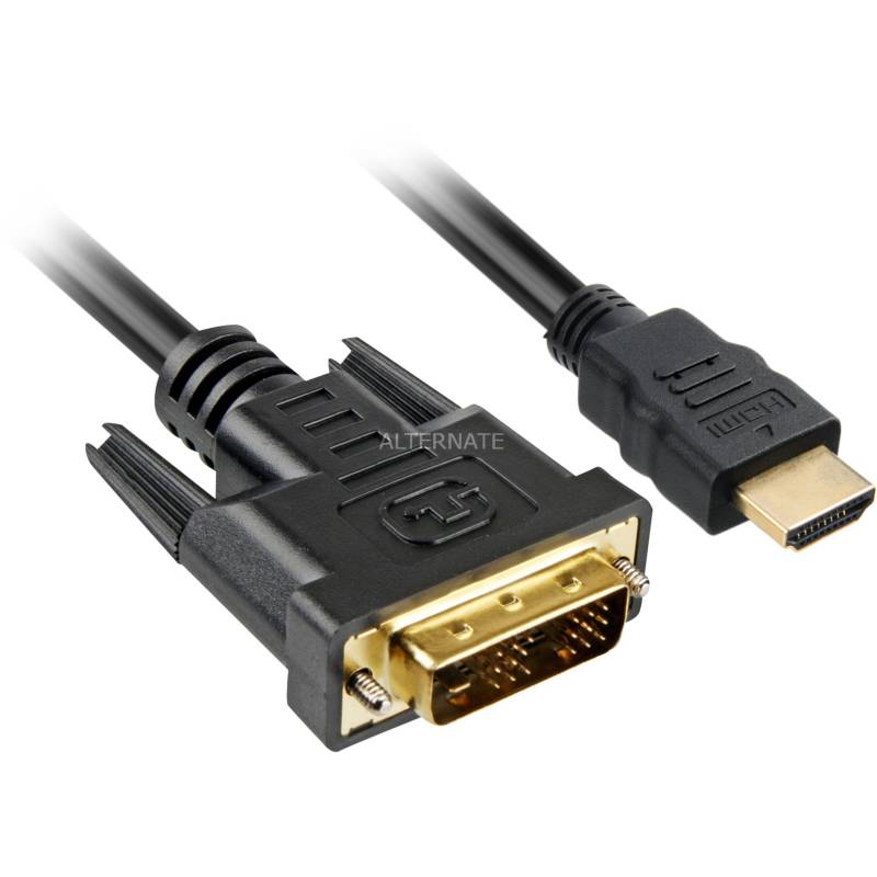 Adapterkabel HDMI > DVI-D (18+1) von Sharkoon