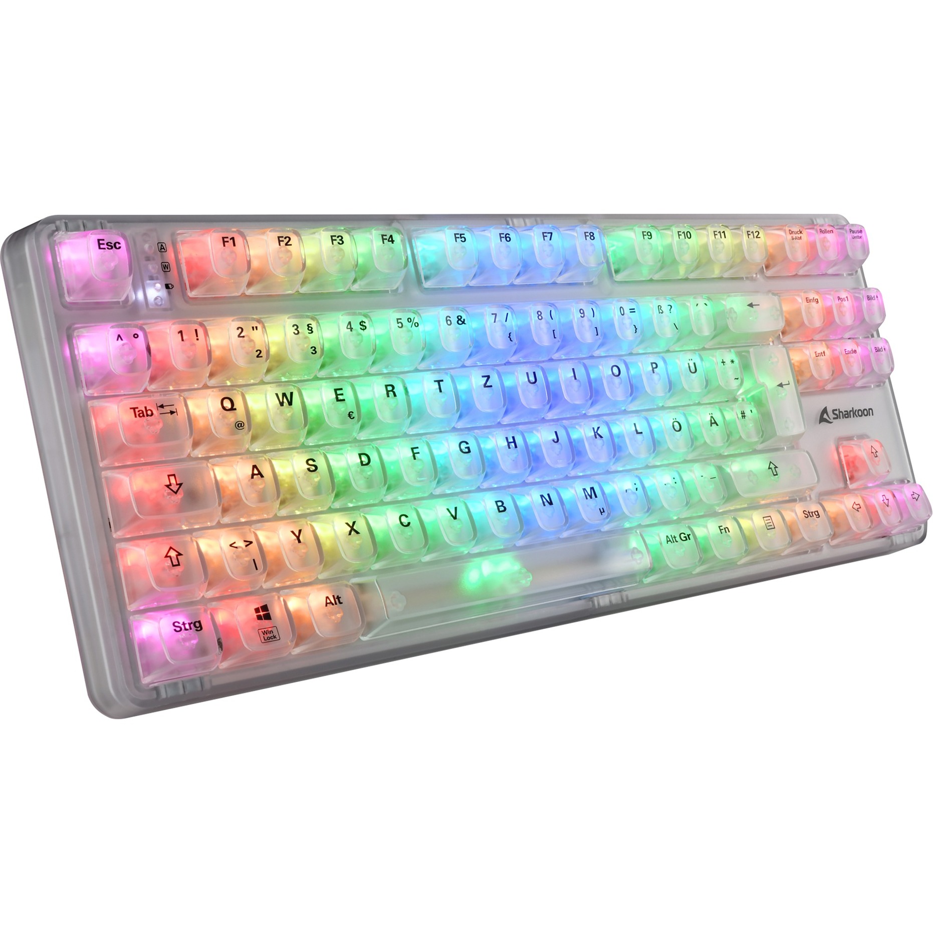 Crystal Shark, Gaming-Tastatur Crystal Shark, Gaming-Tastatur von Sharkoon