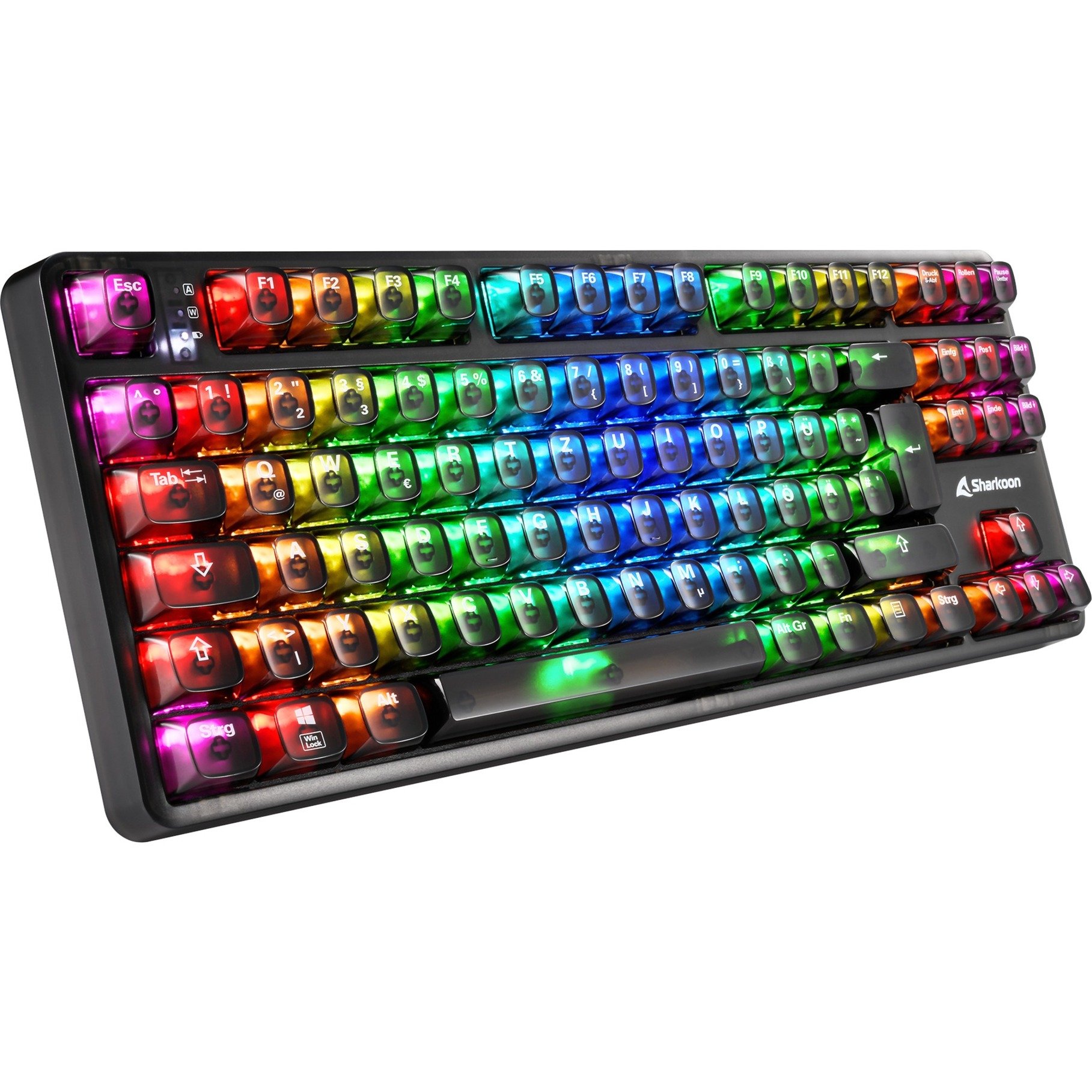 Crystal Shark, Gaming-Tastatur Crystal Shark, Gaming-Tastatur von Sharkoon