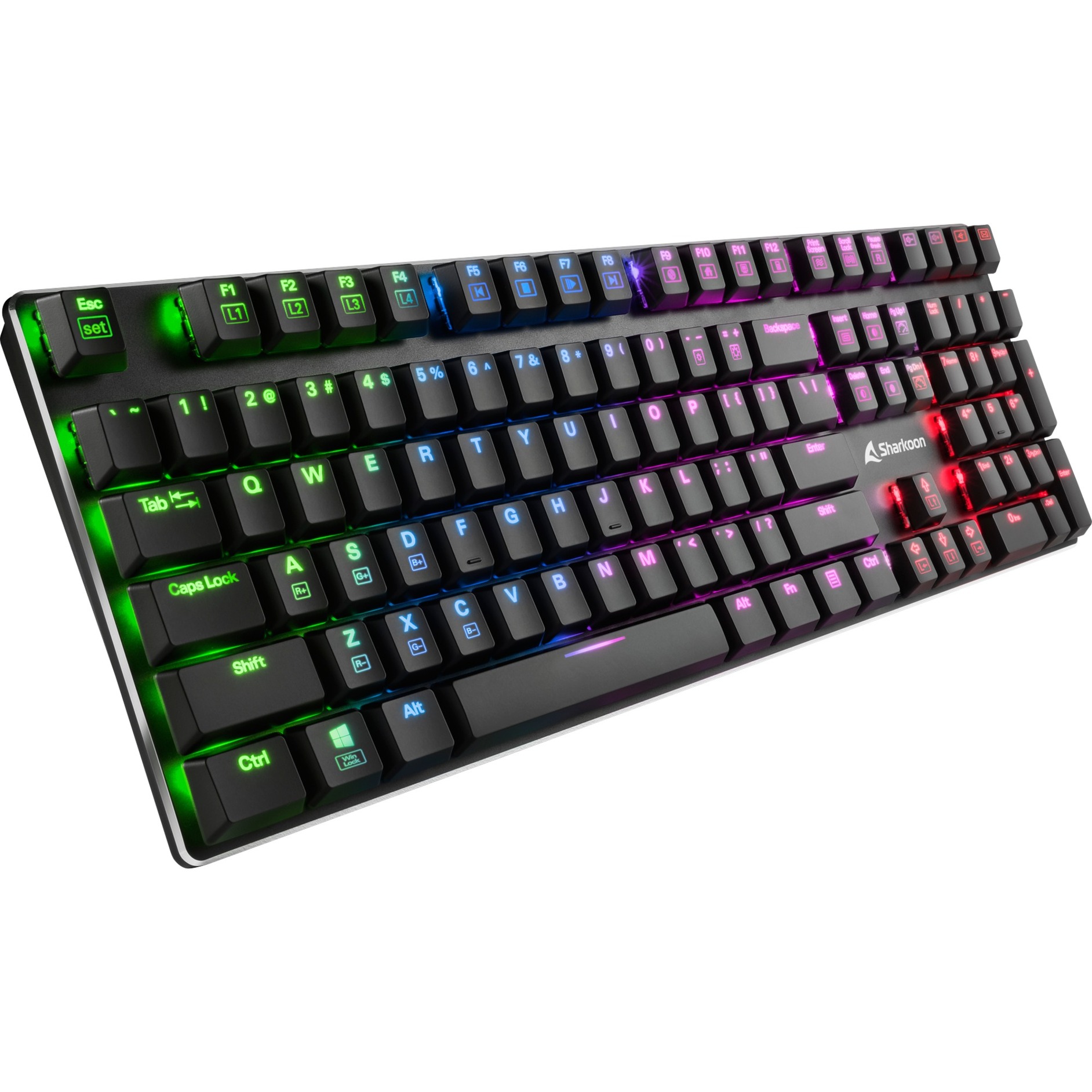 PureWriter RGB, Gaming-Tastatur von Sharkoon