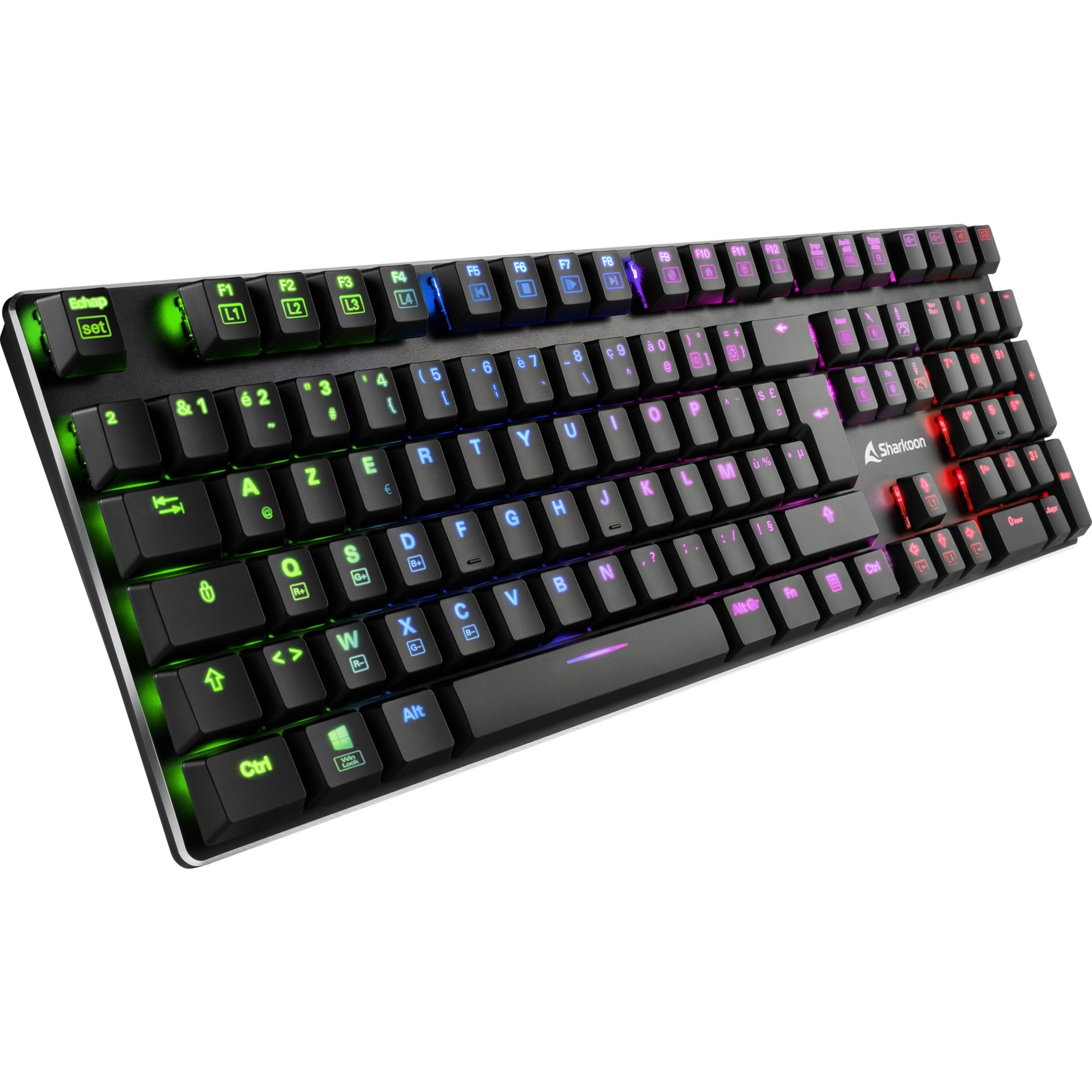 PureWriter RGB, Gaming-Tastatur von Sharkoon