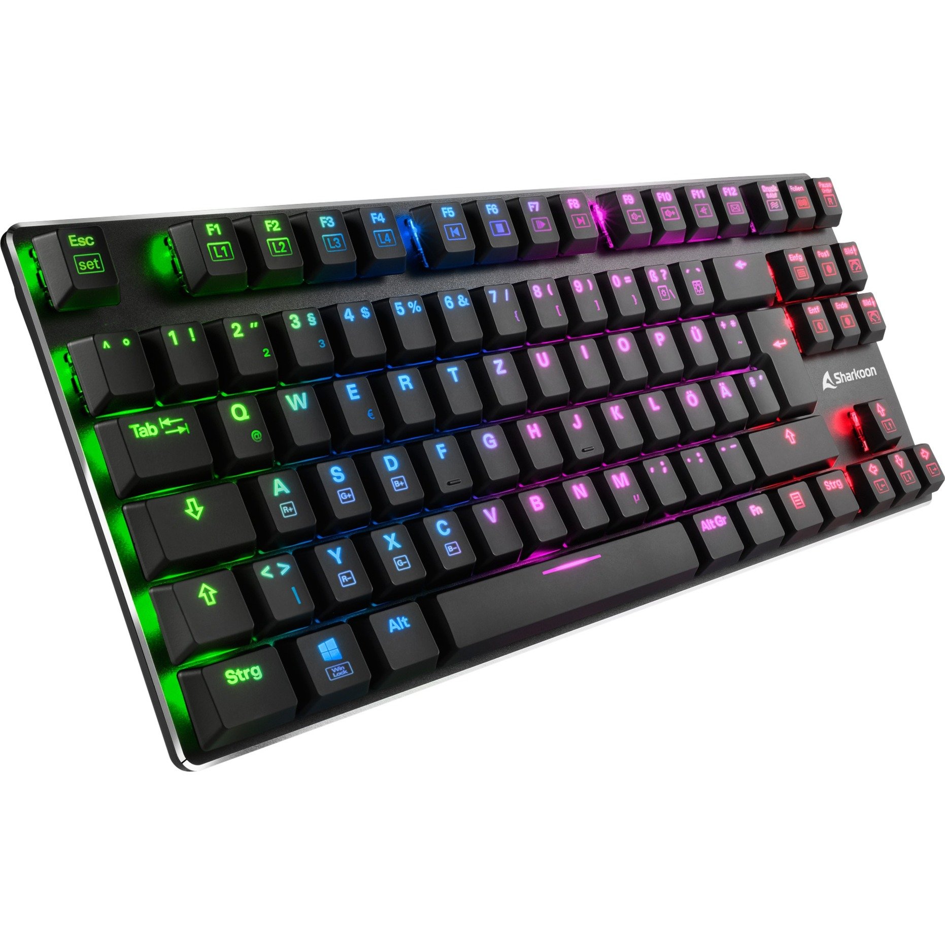 PureWriter TKL RGB, Gaming-Tastatur von Sharkoon