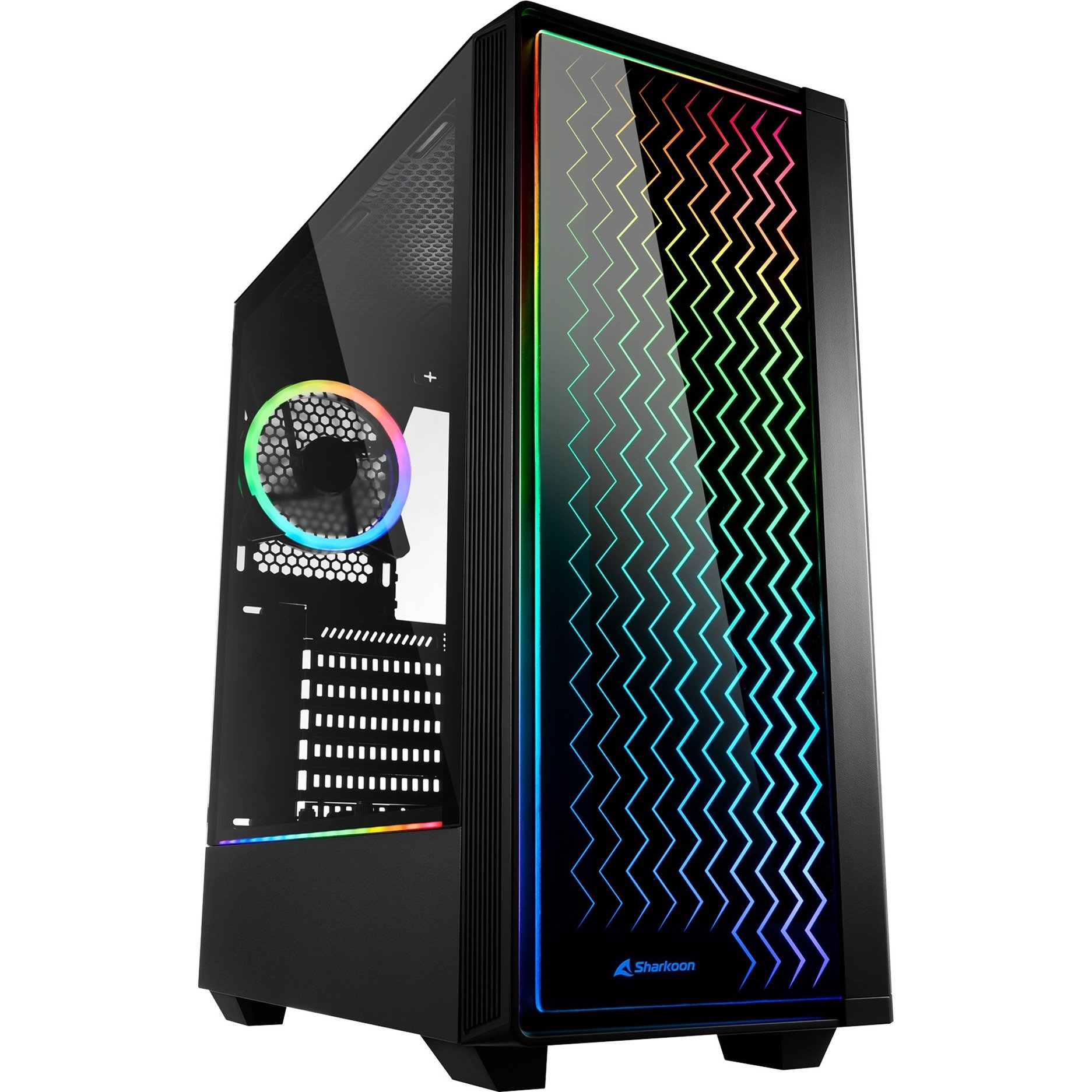 RGB LIT 200, Tower-Gehäuse von Sharkoon