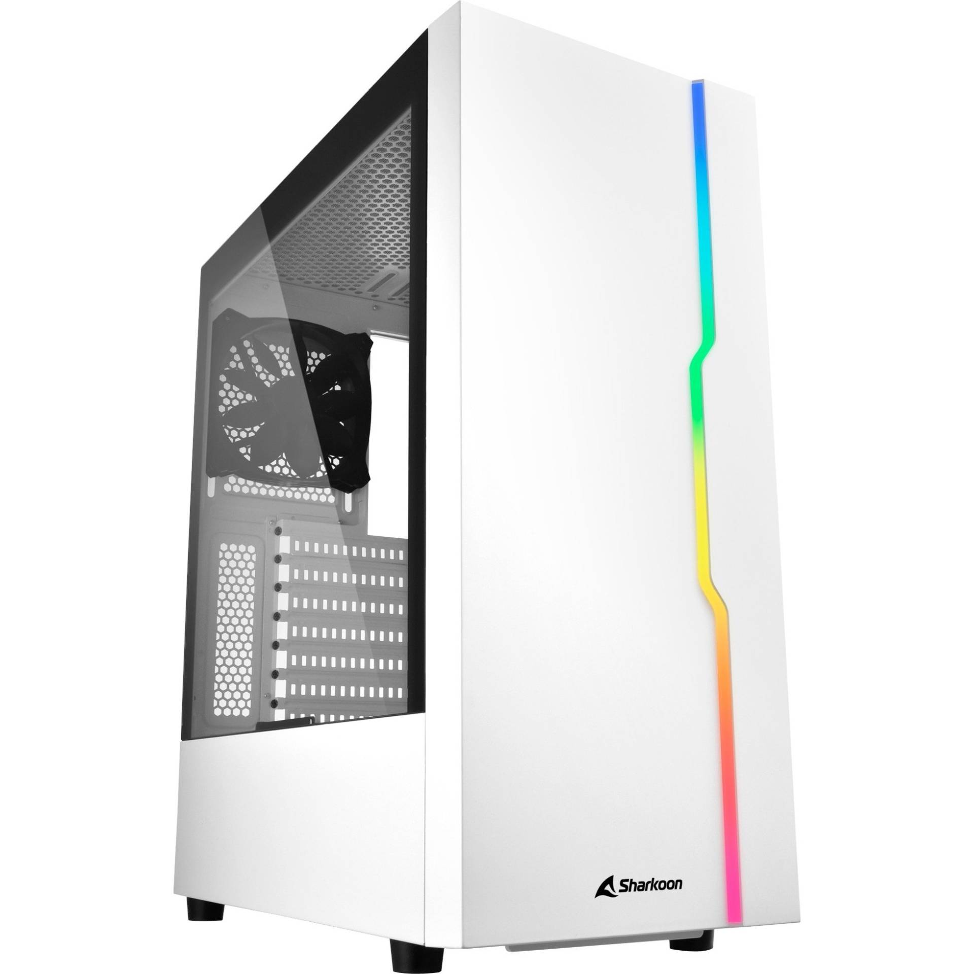 RGB SLIDER White, Tower-Gehäuse von Sharkoon