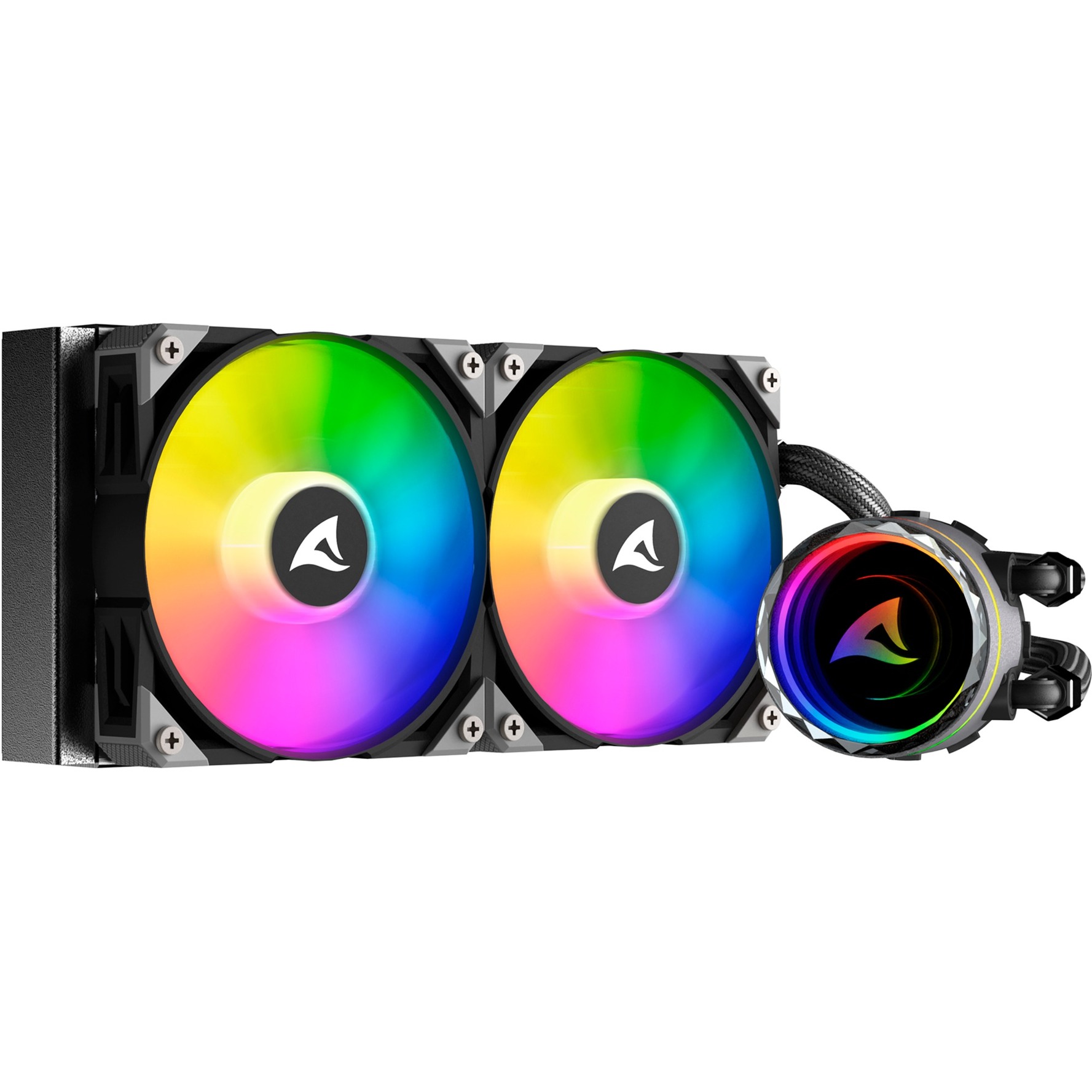 S80 RGB AIO 240mm, Wasserkühlung von Sharkoon