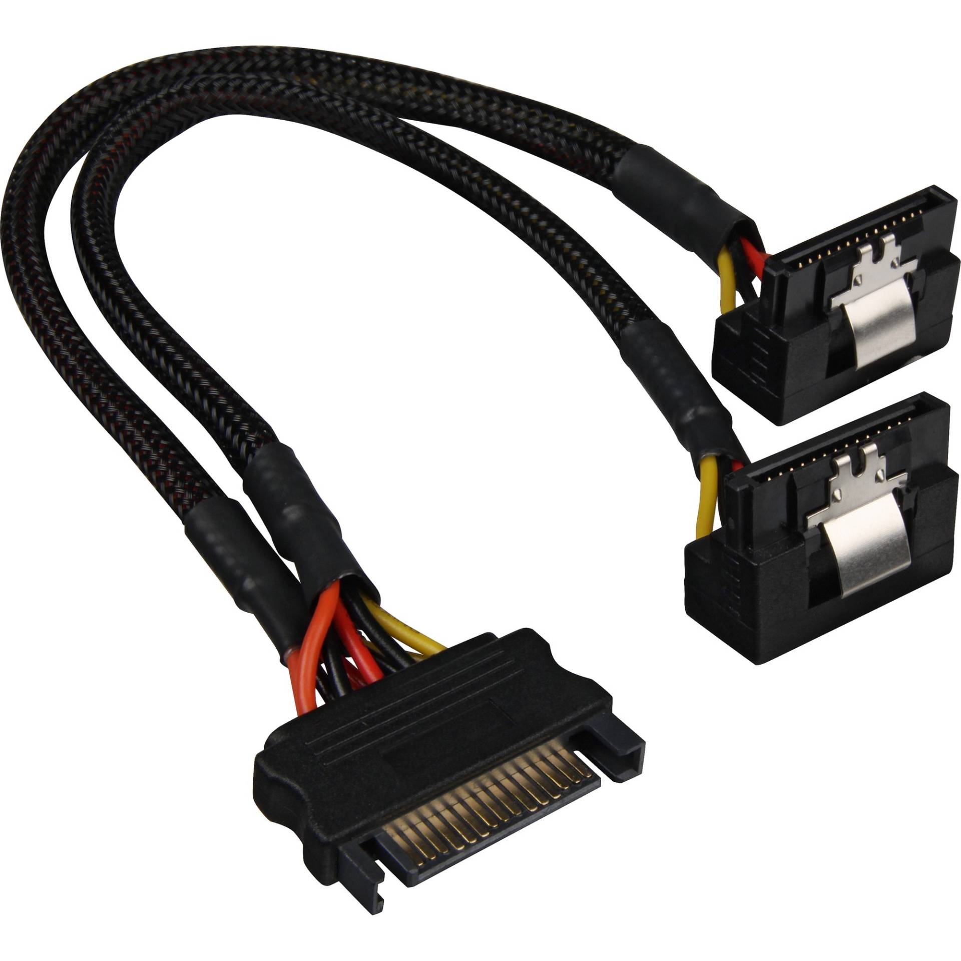 SATA Y-Stromkabel 90°, Y-Kabel SATA Y-Stromkabel 90°, Y-Kabel von Sharkoon