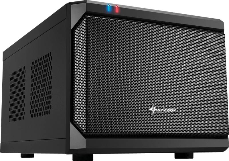 SHARK QB ONE - Sharkoon QB One mini ITX, schwarz von Sharkoon