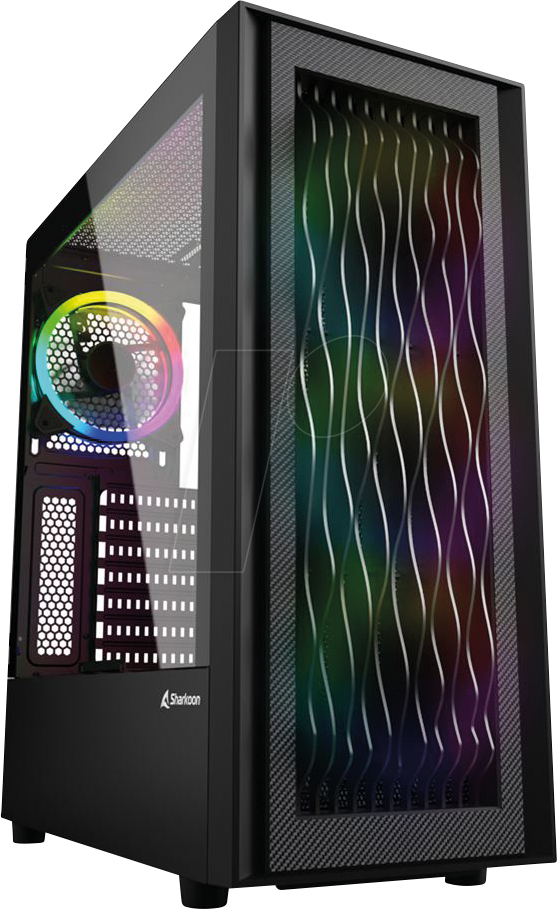 SHARK RGB WAVE - Sharkoon RGB Wave ATX Gehäuse von Sharkoon