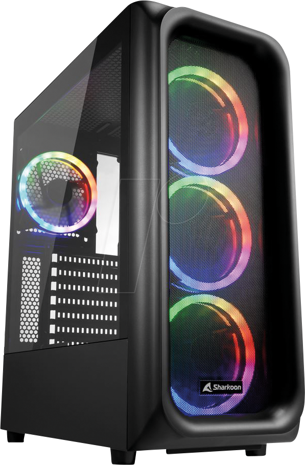 SHARK TK5M RGB - Sharkoon TK5M RGB ATX Gehäuse von Sharkoon
