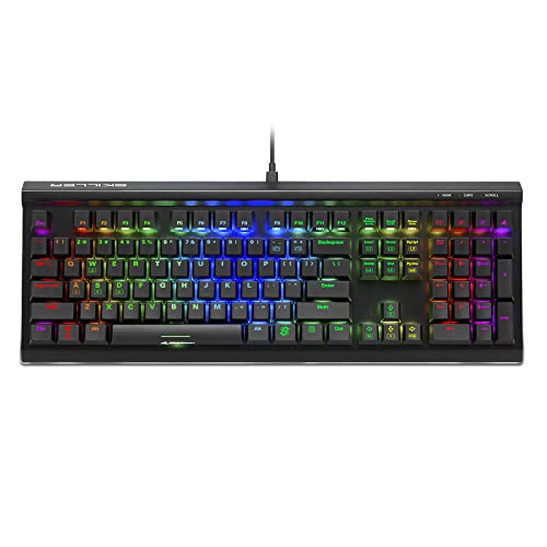 SHARKOON SKILLER SGK60 Gaming-Tastatur, schwarz von Sharkoon