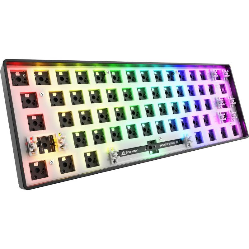 SKILLER SGK50 S4 Gen2 Barebone, Gaming-Tastatur von Sharkoon