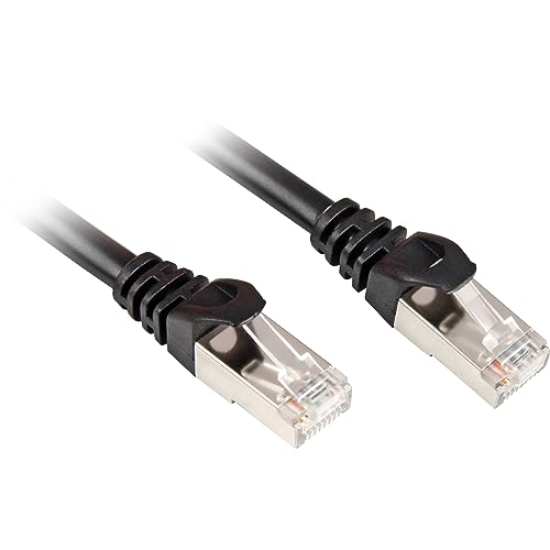 Sharkoon 0.5 m Cat.6 S/FTP 0.5 m Cat6 S/FTP (S-STP) schwarz von Sharkoon