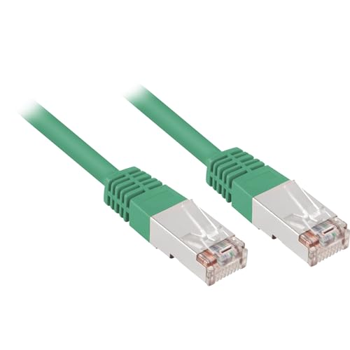 Sharkoon 4044951014392 Netzwerkkabel 10 m Cat5e SF/UTP (S-FTP) grün - Netzwerkkabel (10 m, Cat5e, SF/UTP (S-FTP), RJ-45, RJ-45, grün) von Sharkoon