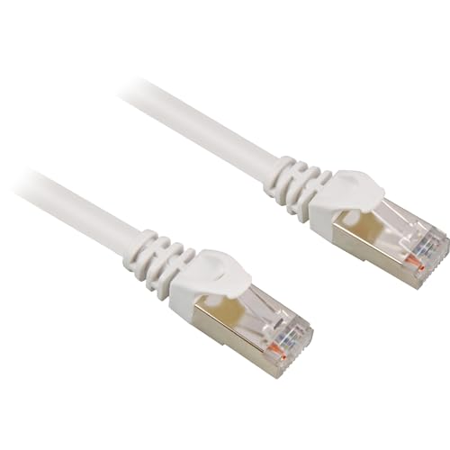 Sharkoon 4044951015092. 10 m Cat6 S/FTP (S-STP) grau Netzwerkkabel von Sharkoon