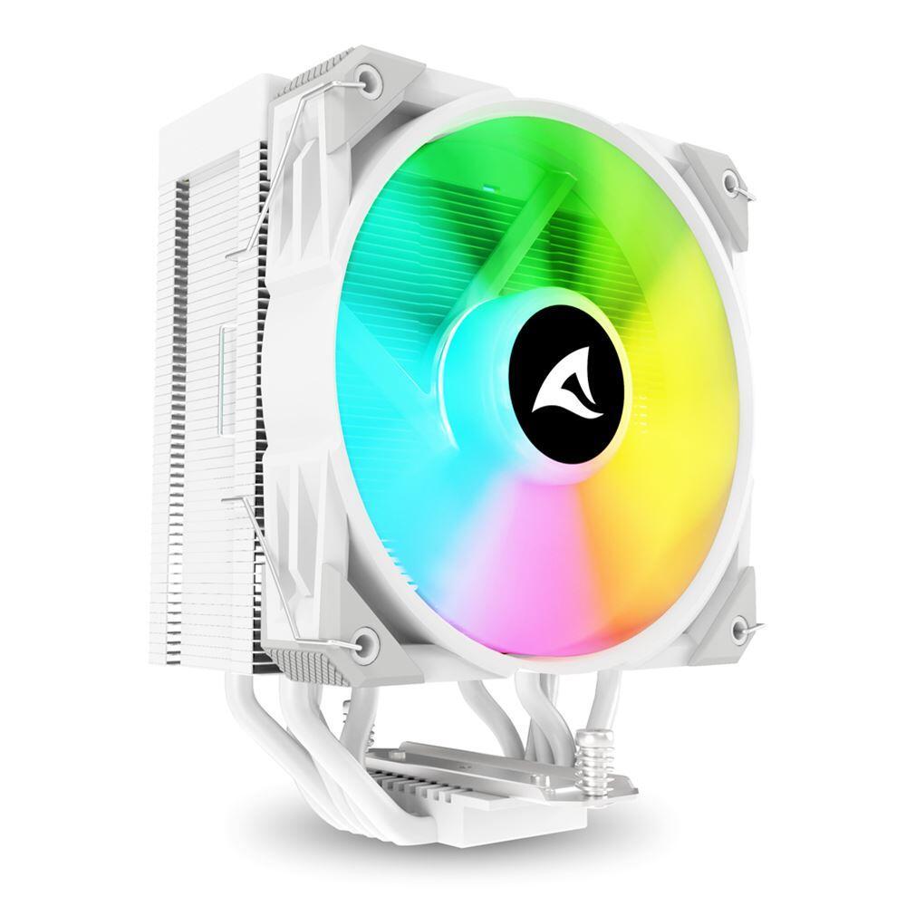 Sharkoon A50 RGB Single-Tower-Luftkühler 230 W TDP weiß Sharkoon A50 RGB Single-Tower-Luftkühler 230 W TDP weiß von Sharkoon