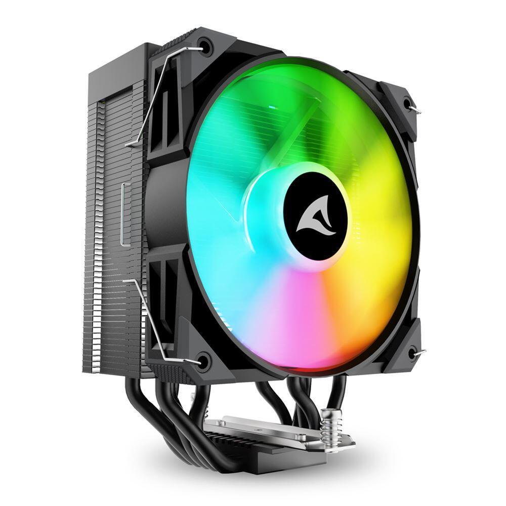 Sharkoon A50 RGB Single-Tower-Luftkühler 230W TDP schwarz Sharkoon A50 RGB Single-Tower-Luftkühler 230W TDP schwarz von Sharkoon