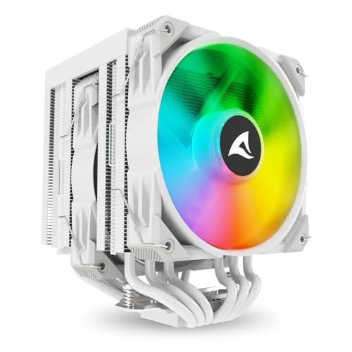 Sharkoon A60 Weiß, RGB, CPU-Kühler Sharkoon A60 Weiß, RGB, CPU-Kühler von Sharkoon
