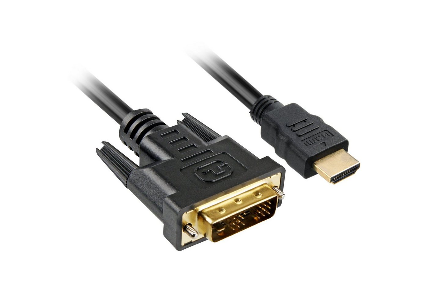 Sharkoon Sharkoon Adapterkabel HDMI > DVI, (5 Meter, Single HDMI-Kabel Sharkoon Sharkoon Adapterkabel HDMI > DVI, (5 Meter, Single HDMI-Kabel von Sharkoon