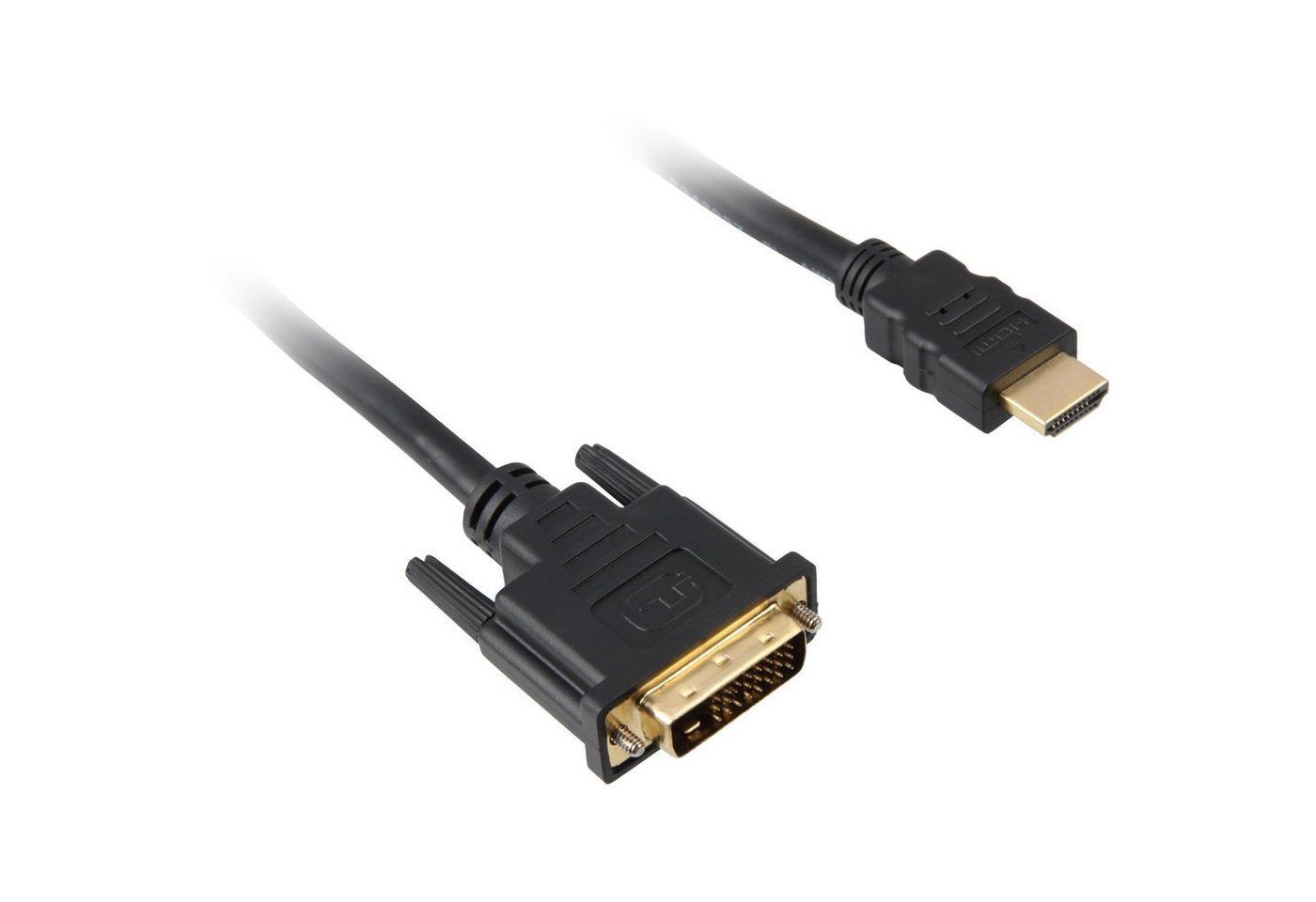 Sharkoon Adapterkabel HDMI > DVI-D (24+1) Video-Kabel von Sharkoon