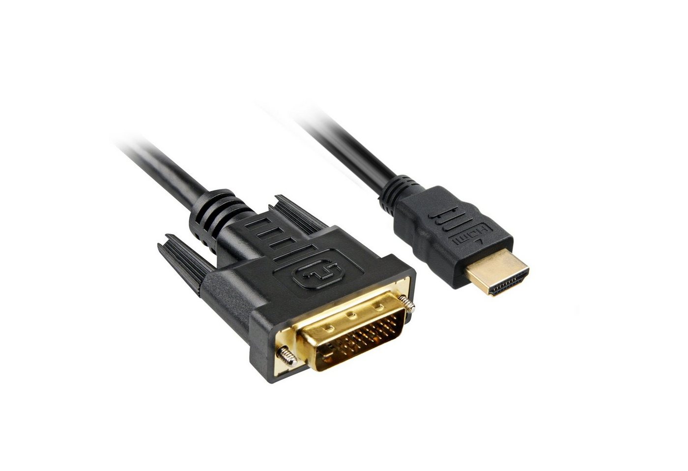 Sharkoon Sharkoon Adapterkabel HDMI > DVI-D, (5 Meter, Dual HDMI-Kabel Sharkoon Sharkoon Adapterkabel HDMI > DVI-D, (5 Meter, Dual HDMI-Kabel von Sharkoon