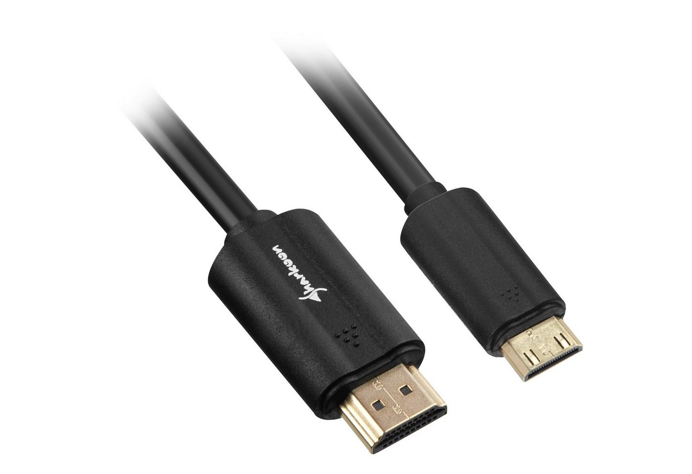 Sharkoon Adapterkabel HDMI Stecker > mini HDMI Stecker Adapter von Sharkoon