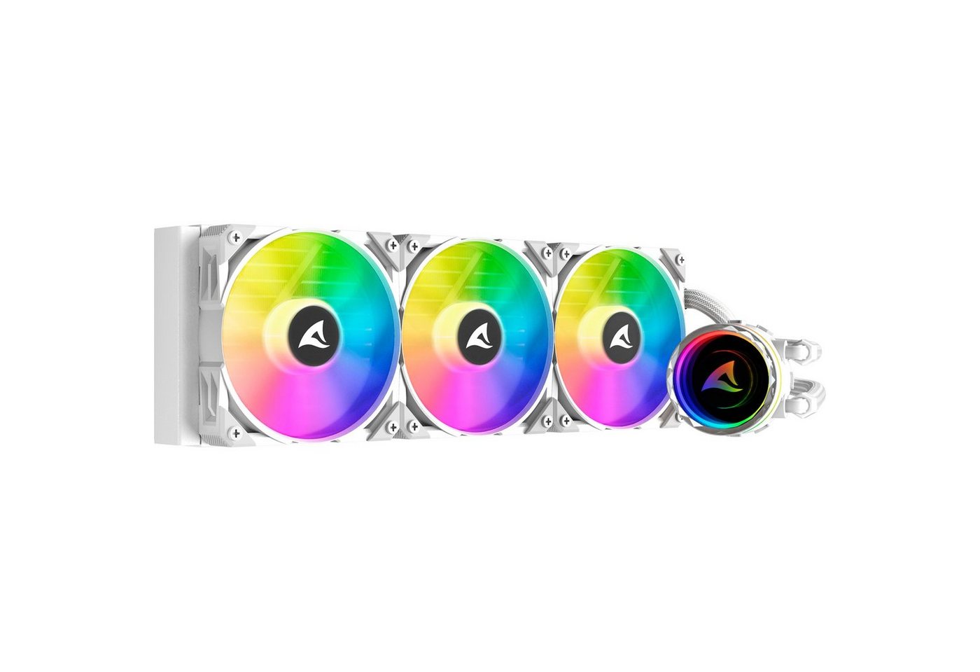 Sharkoon CPU Kühler S90 RGB White AIO 360mm von Sharkoon