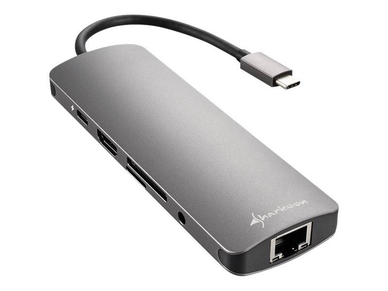 Sharkoon Combo Adapter USB 3.0 Type C grau Sharkoon Combo Adapter USB 3.0 Type C grau von Sharkoon