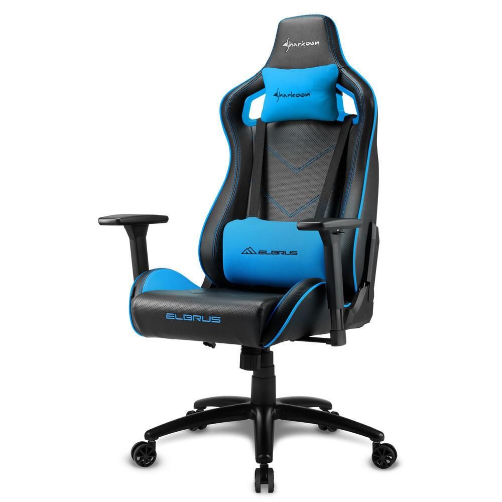 Sharkoon ELBRUS 2 Gaming Stuhl schwarz/blau von Sharkoon