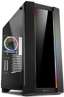 Sharkoon ELITE SHARK CA200G - PC-Gehäuse Sharkoon Big-Tower / Stahl, gehärtetes Glas / Schwarz / microATX, ATX, E-ATX / USB Anschlüsse: 2x USB 3.0, 2x USB 2.0 / Abmessungen: 240 x 517 x 506mm / Gewicht: 11.5kg / Besonderheiten: Sichtfenster (4044951027163) Sharkoon ELITE SHARK CA200G - PC-Gehäuse Sharkoon Big-Tower / Stahl, gehärtetes Glas / Schwarz / microATX, ATX, E-ATX / USB Anschlüsse: 2x USB 3.0, 2x USB 2.0 / Abmessungen: 240 x 517 x 506mm / Gewicht: 11.5kg / Besonderheiten: Sichtfenster (4044951027163) von Sharkoon