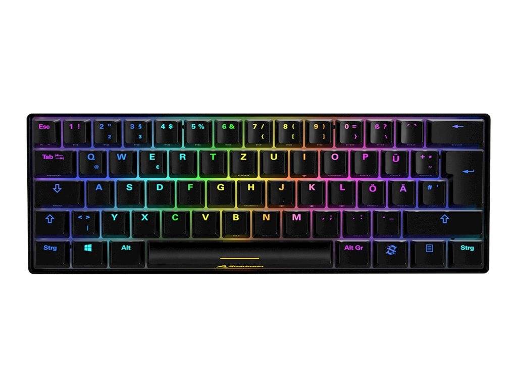 Sharkoon Gaming Tastatur Skiller SGK50S4 schwarz-rot DE Sharkoon Gaming Tastatur Skiller SGK50S4 schwarz-rot DE von Sharkoon