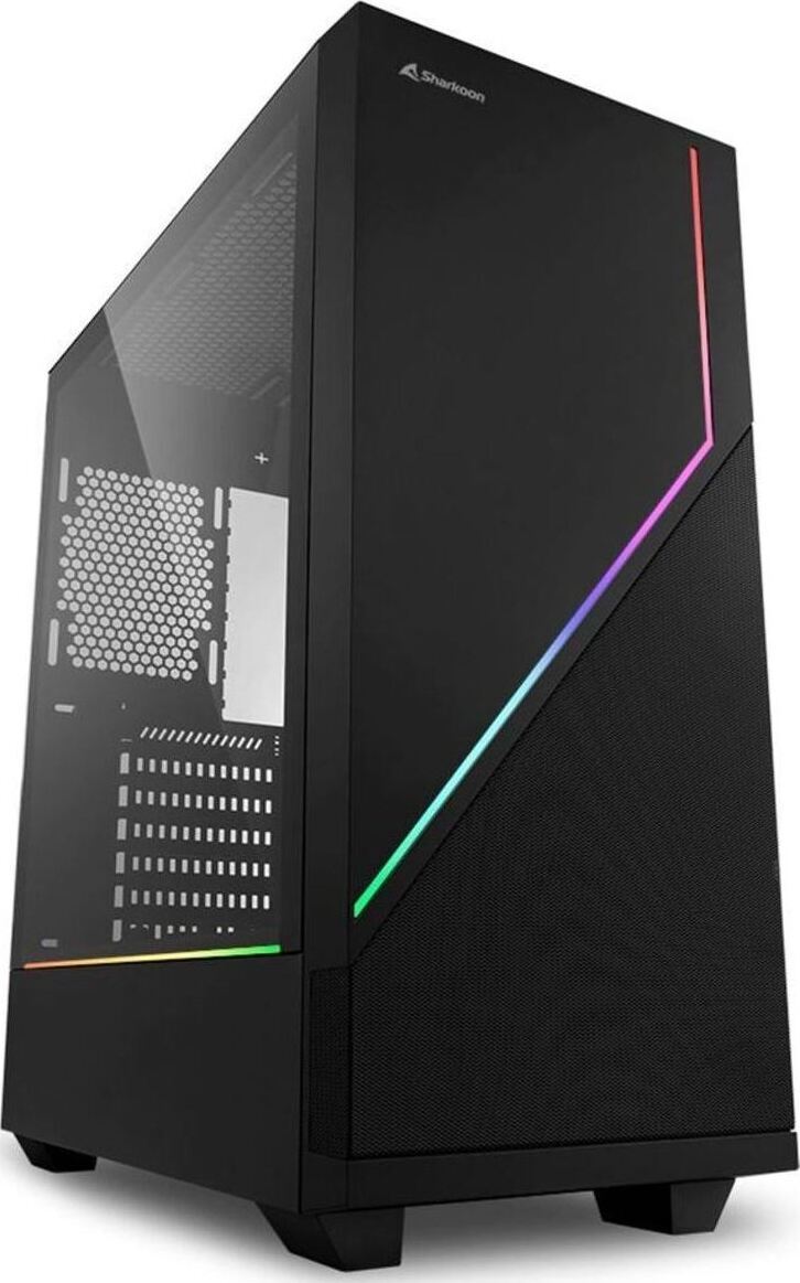 Sharkoon Gehäuse Sharkoon RGB Flow mit Glasfenster Sharkoon Gehäuse Sharkoon RGB Flow mit Glasfenster von Sharkoon