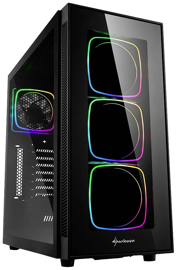 Sharkoon Gehäuse TG6 RGB ATX 1xGlas schwarz Sharkoon Gehäuse TG6 RGB ATX 1xGlas schwarz von Sharkoon