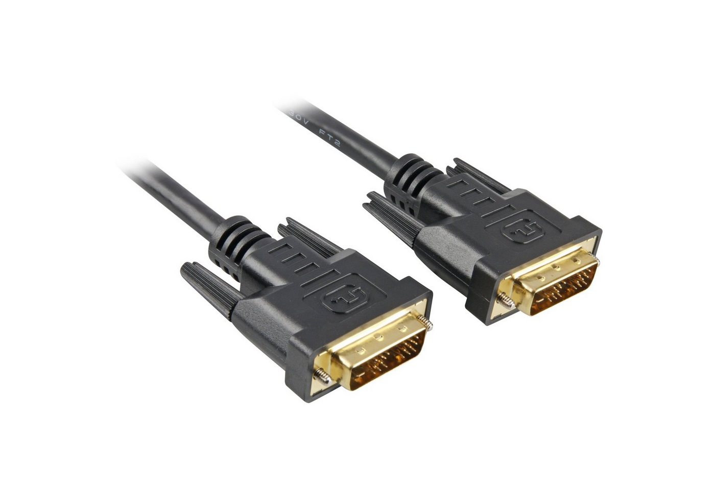 Sharkoon Sharkoon Kabel DVI-D > DVI-D, (3 Meter, Single Video-Kabel Sharkoon Sharkoon Kabel DVI-D > DVI-D, (3 Meter, Single Video-Kabel von Sharkoon