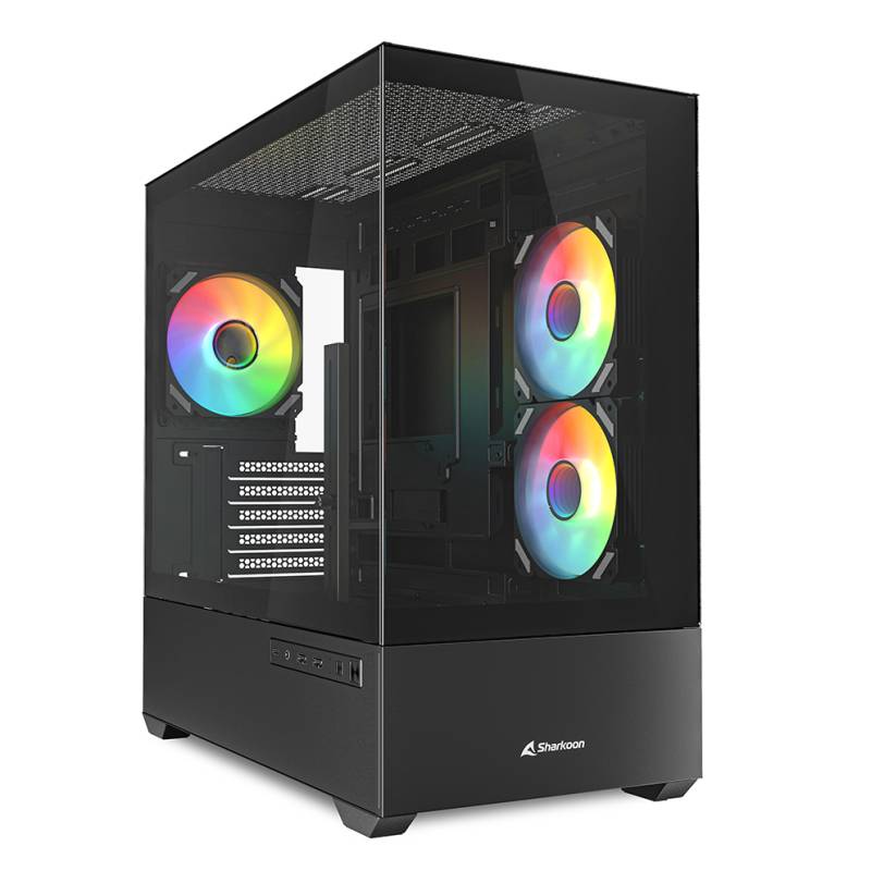 Sharkoon MK6 RGB Black | PC-Gehäuse von Sharkoon