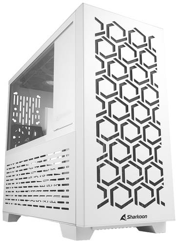 Sharkoon MS-Y1000 Micro-Tower PC-Gehäuse Weiß von Sharkoon