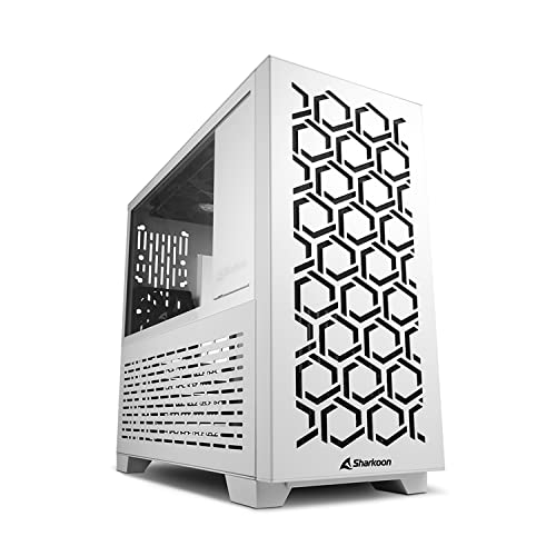 Sharkoon MS-Y1000 White, Micro-ATX PC Gehäuse von Sharkoon