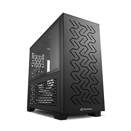 Sharkoon MS-Z1000 Black, Micro-ATX PC Gehäuse von Sharkoon