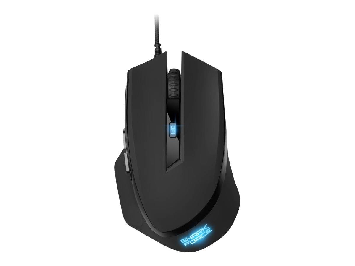 Sharkoon Maus Shark Force II Optisch 6 Tasten 4.200 DPI schw Sharkoon Maus Shark Force II Optisch 6 Tasten 4.200 DPI schw von Sharkoon